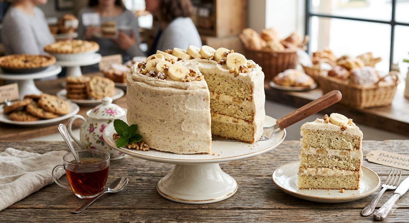 Banana Chiffon Cake