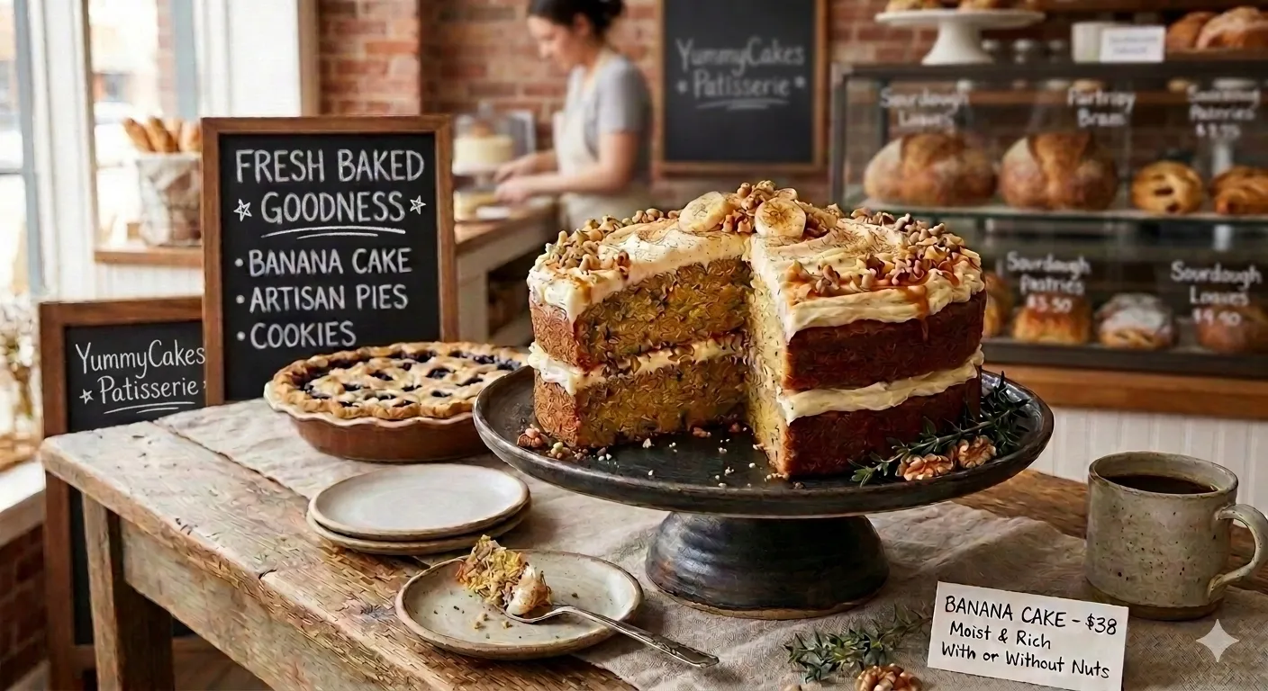 Classic Banana Cake